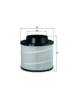Comprar LX741 Mahle Original Filtro de aire